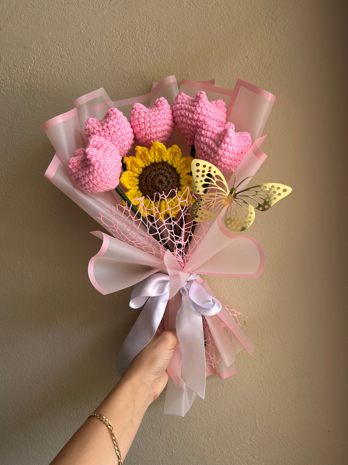 Girasol y tulipanes π€π»