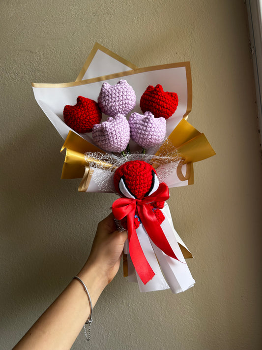 Spiderman bouquets 🤍❤️