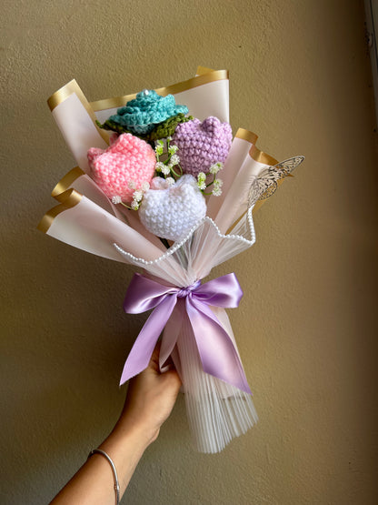 Rosa y tulipanes 🌹🌷